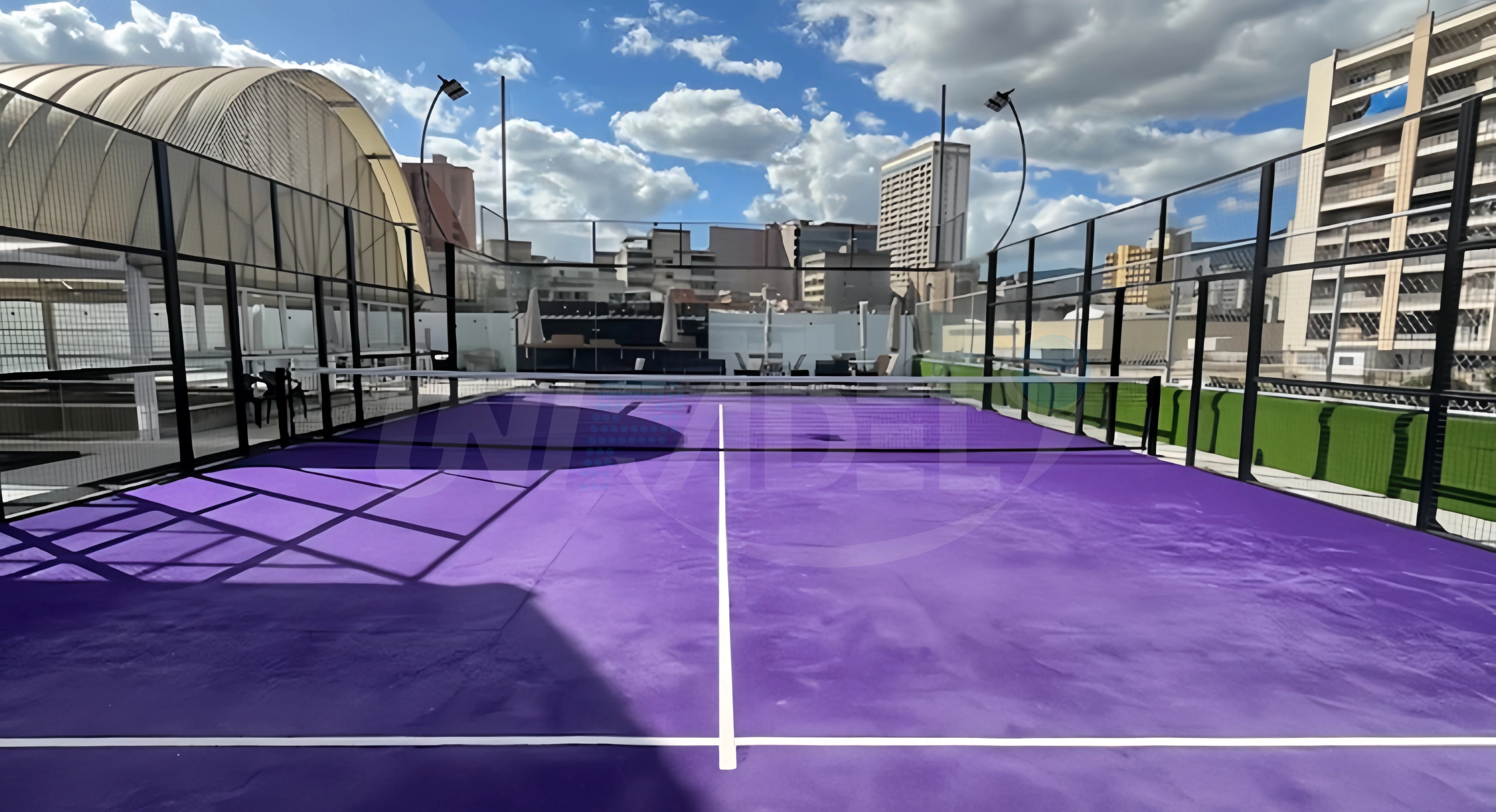 Padel Court with Roof in Miranda, Venezuela