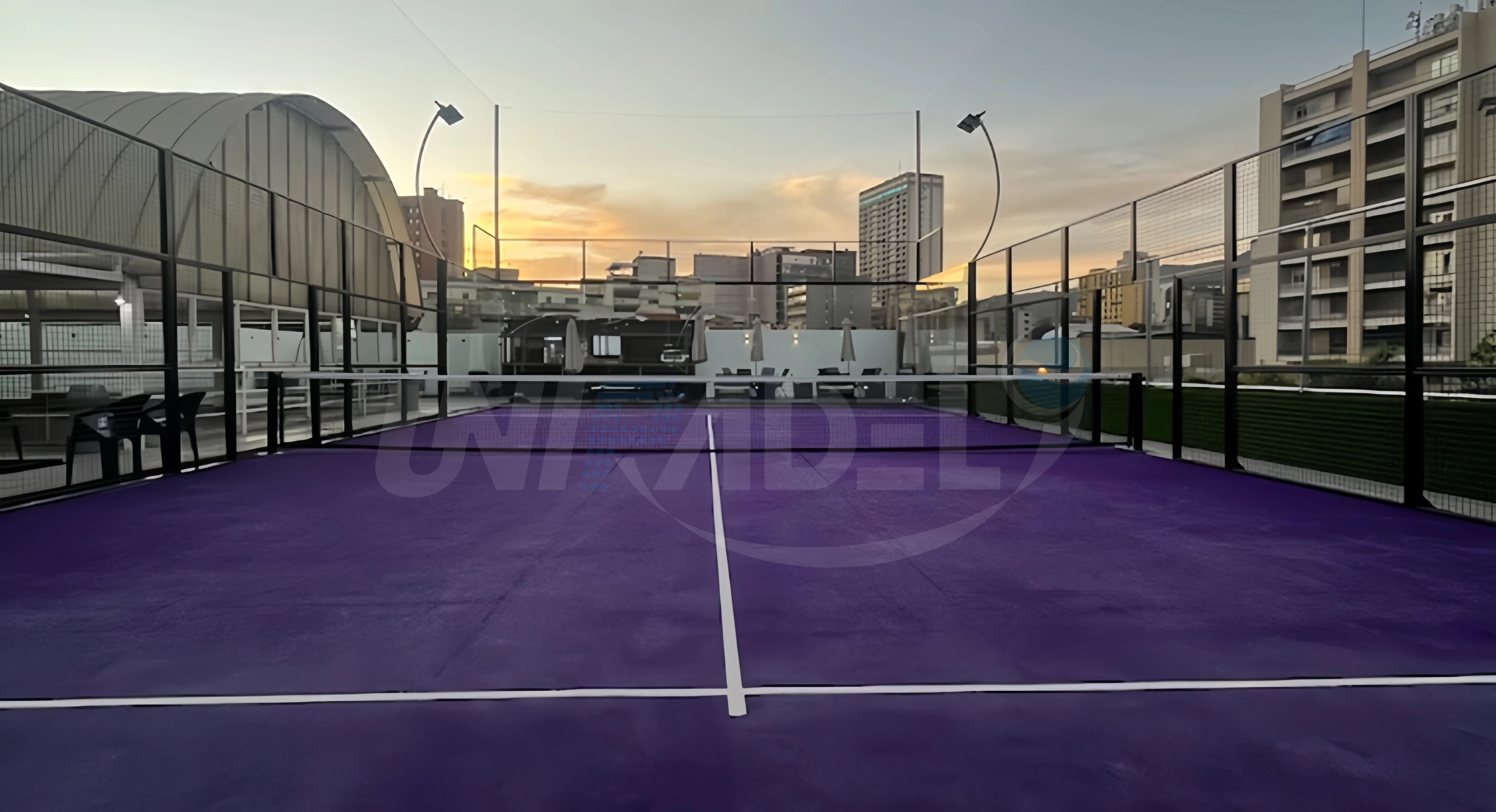 Padel Court with Roof in Miranda, Venezuela