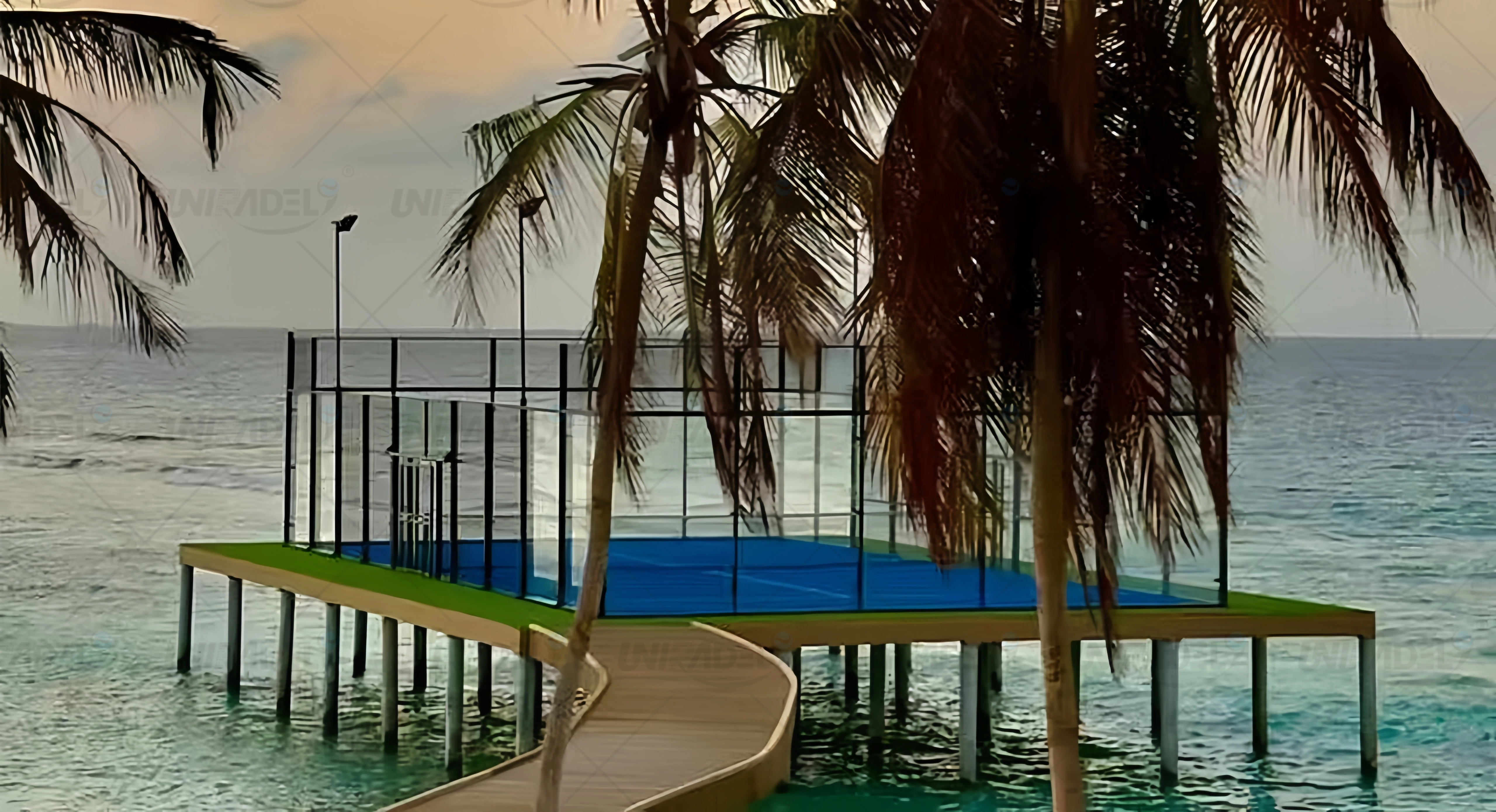 Padel Court in Meyyafushi Maldives