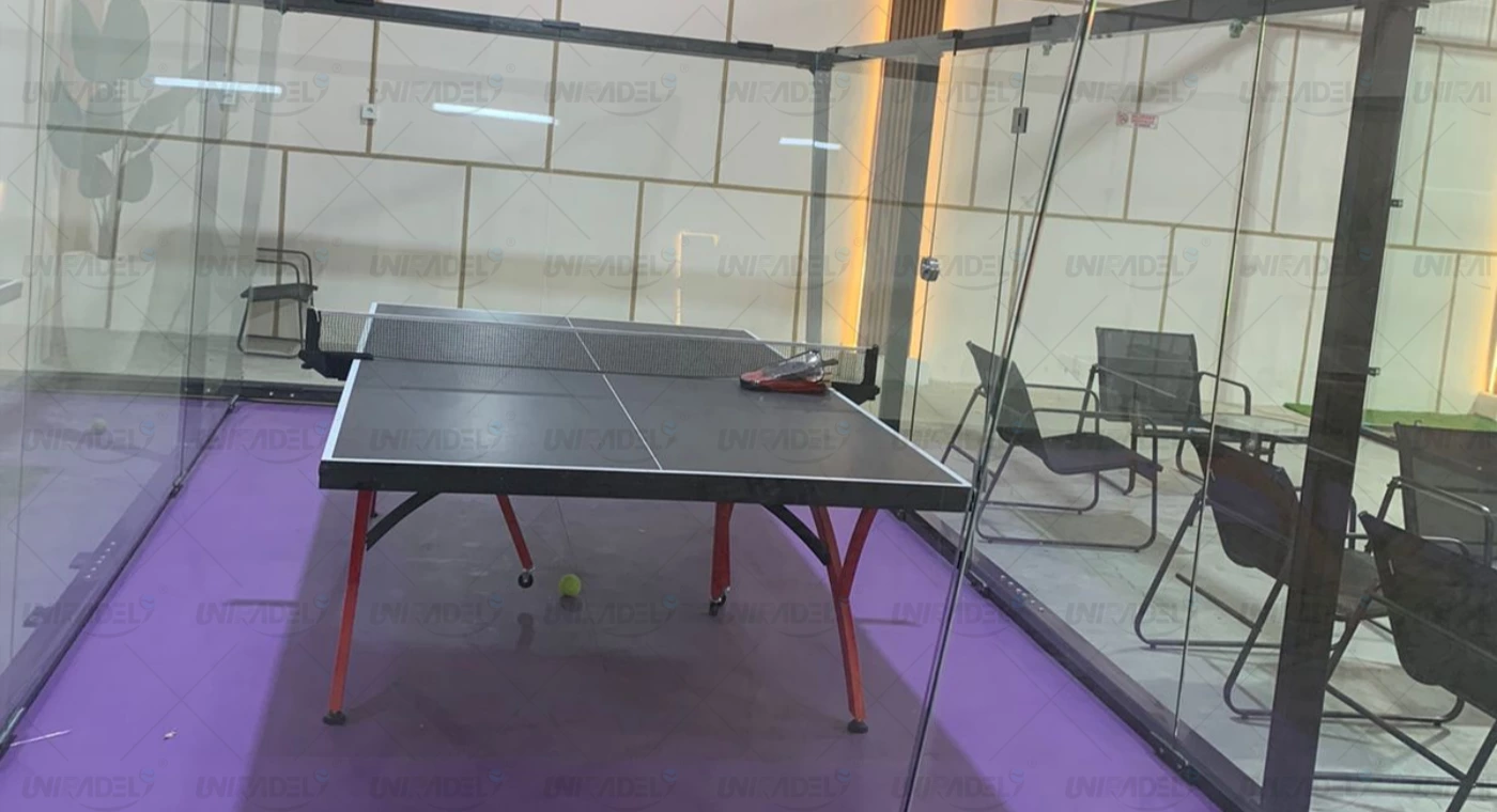 Padel Pingpong Court in Medan, Indonesia