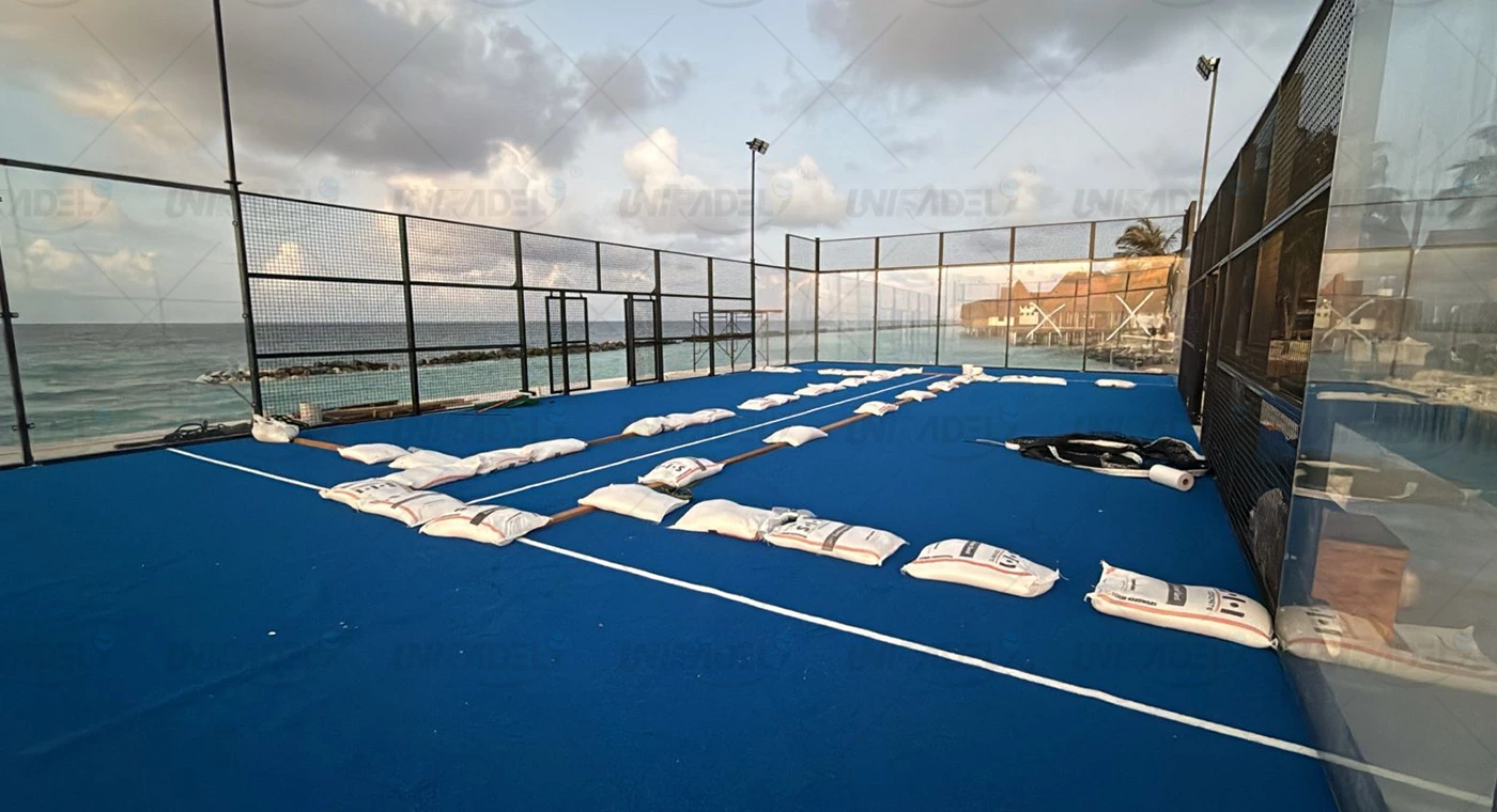Padel Court in Meyyafushi Maldives