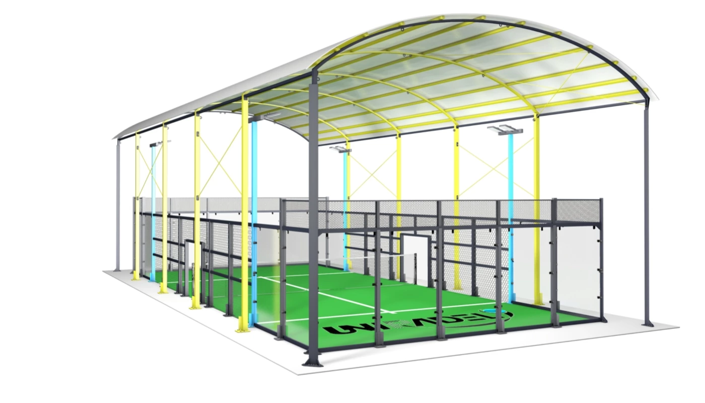 Classic Padel Court with Roof
