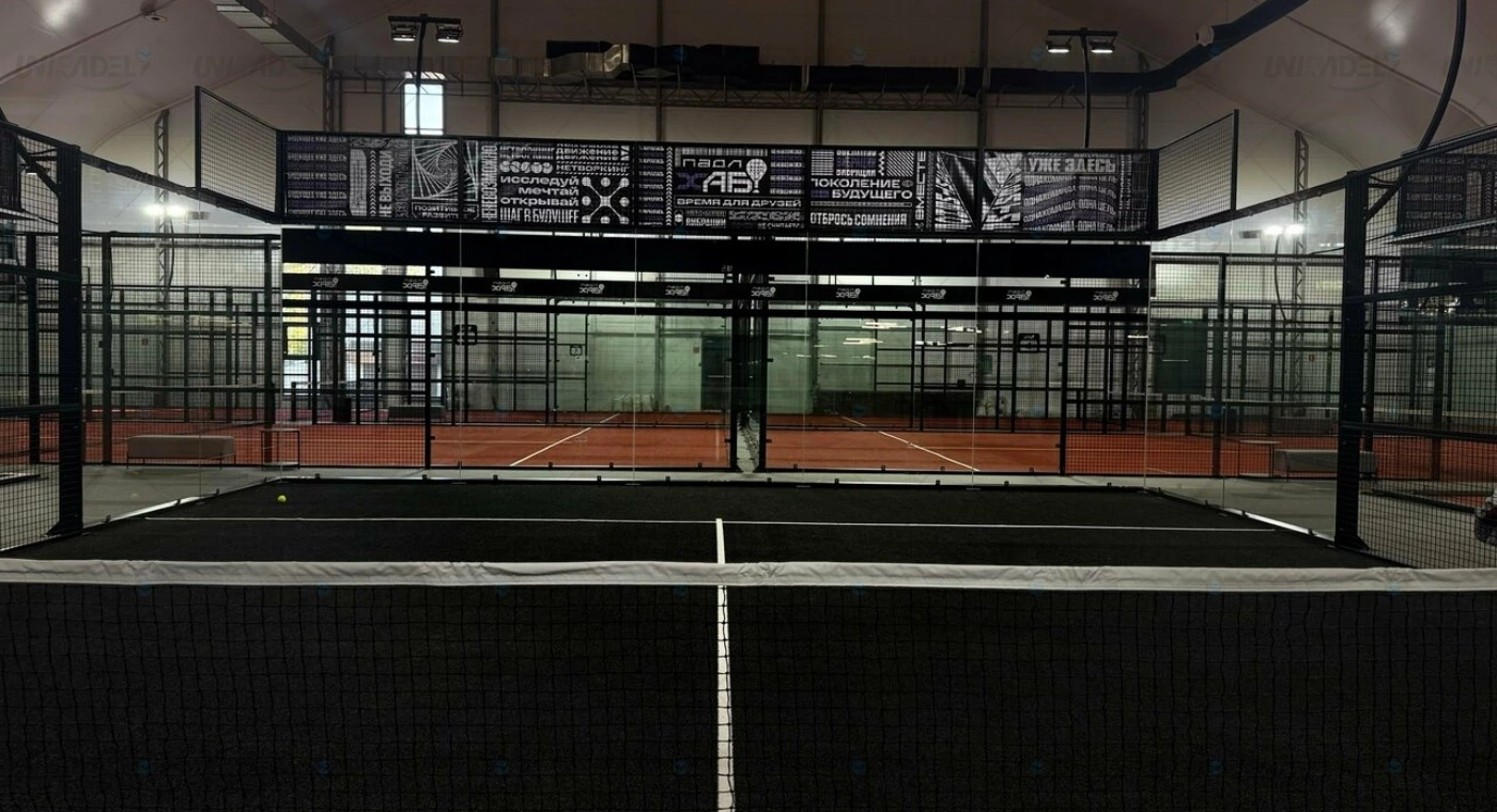 High-standard Indoor Padel Club in Moscow, Russia