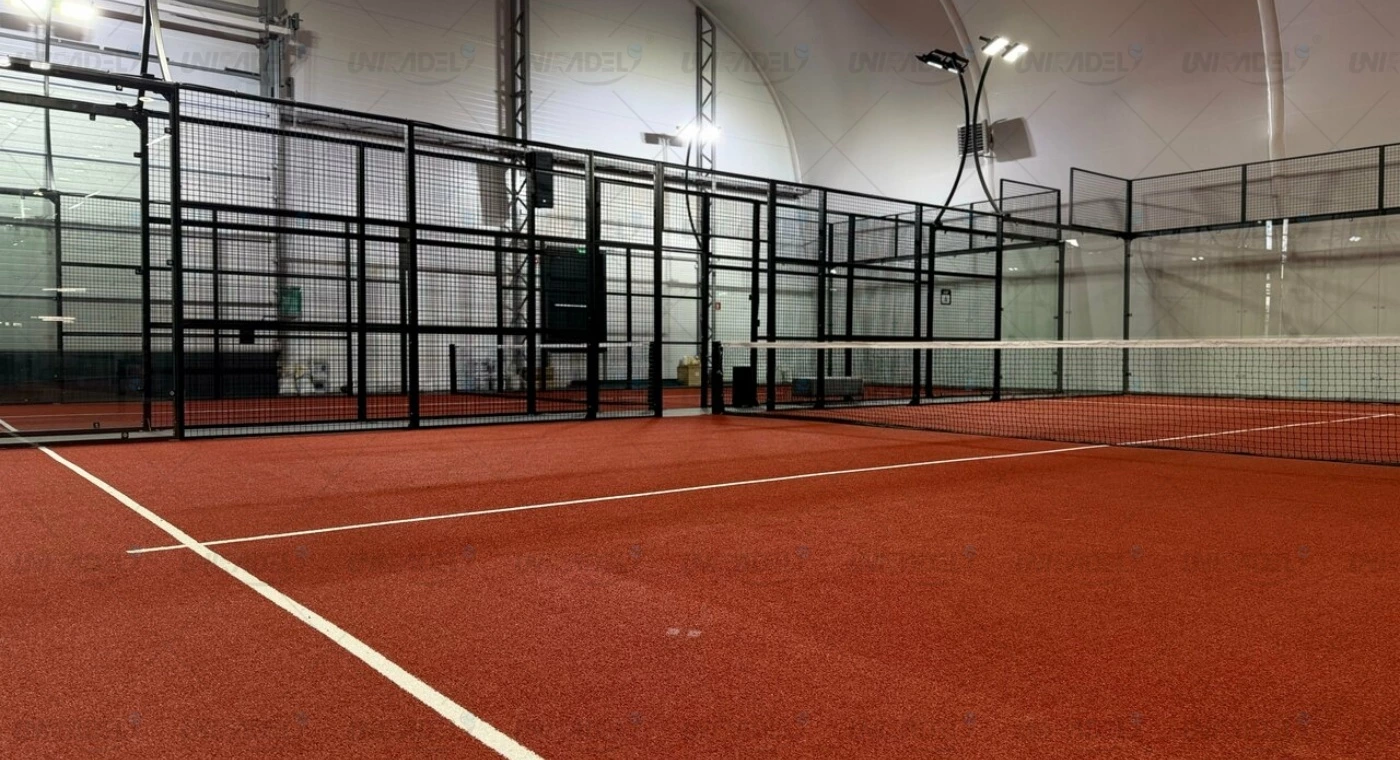 High-standard Indoor Padel Club in Moscow, Russia