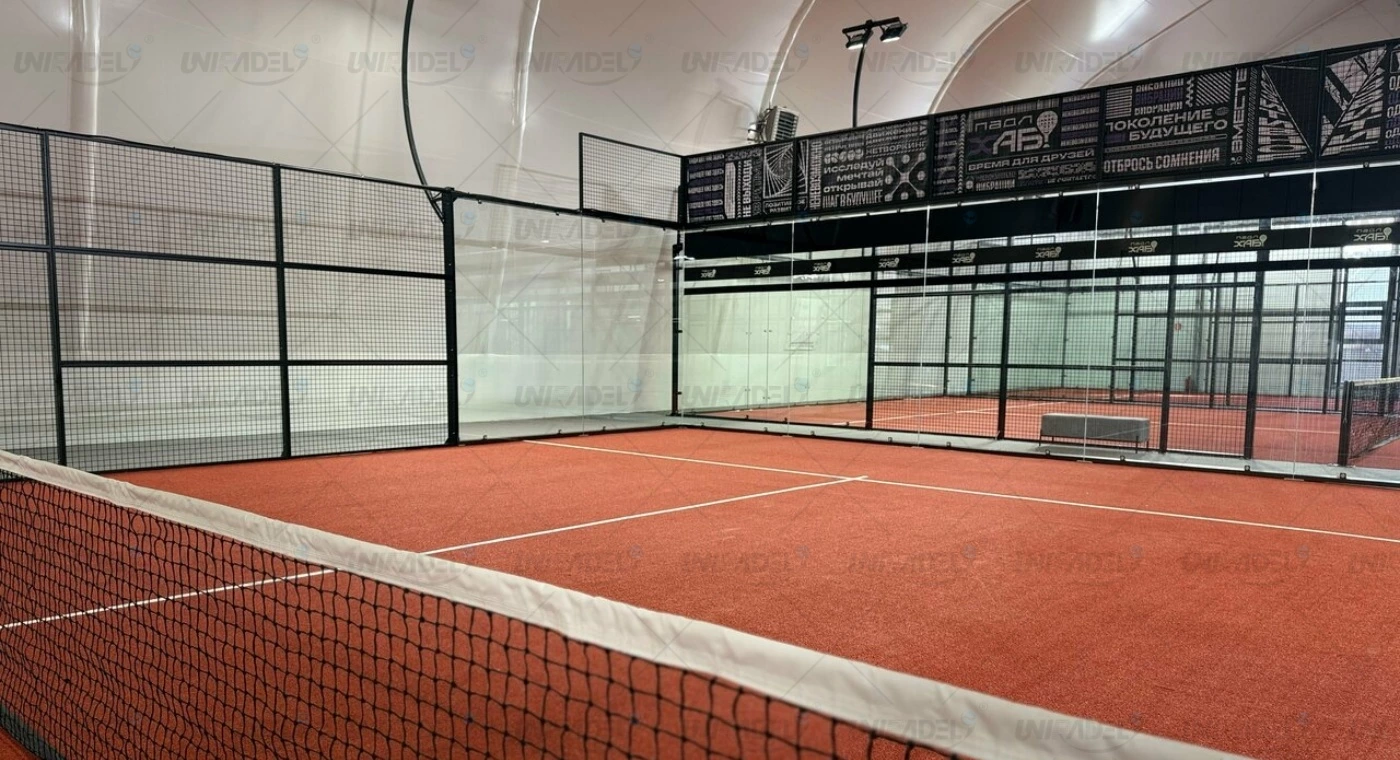 High-standard Indoor Padel Club in Moscow, Russia
