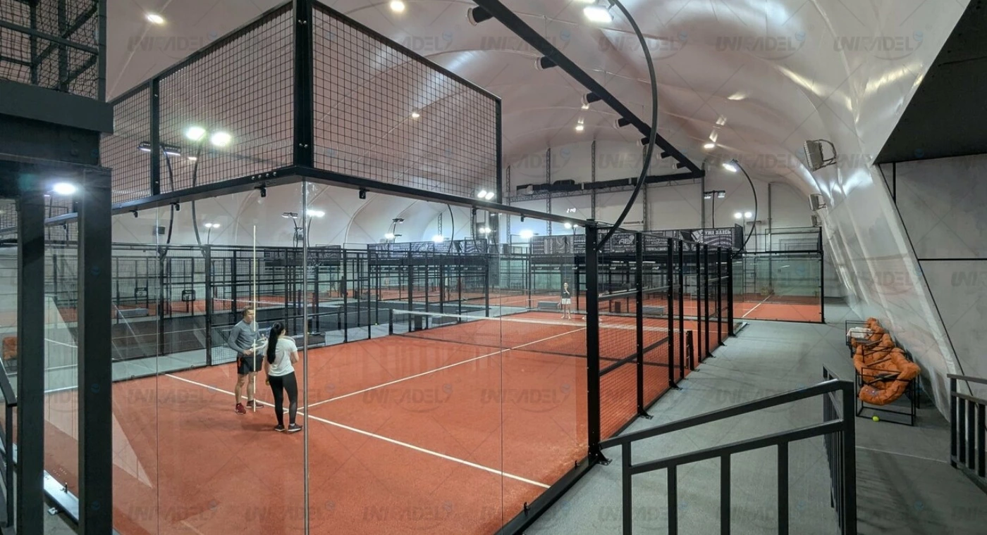 High-standard Indoor Padel Club in Moscow, Russia