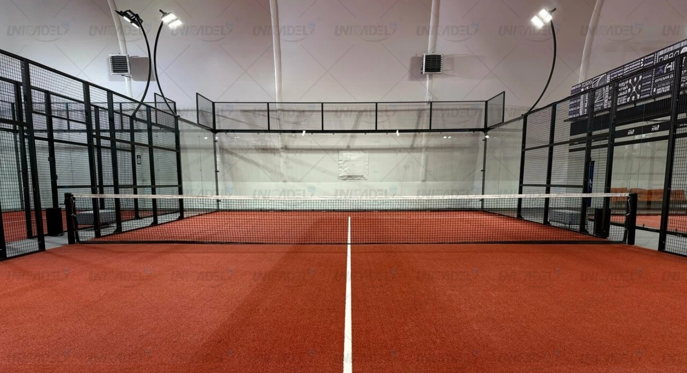 High-standard Indoor Padel Club in Moscow, Russia
