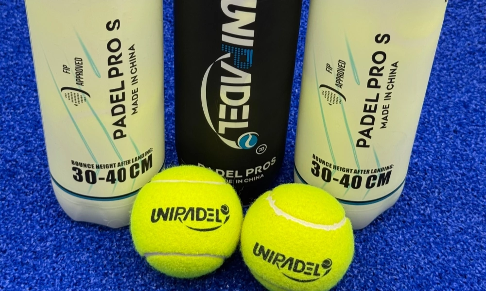 UNIPADEL Padel Balls Certified by the International Padel Federation